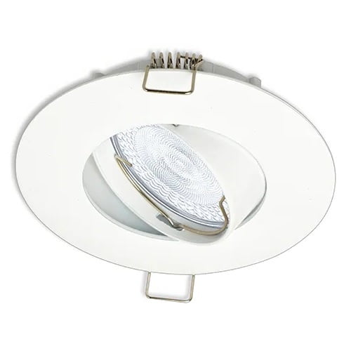 Led Spot Platos - Wit - brede rand Ø100 mm - Dimbaar - Outledtl.nl